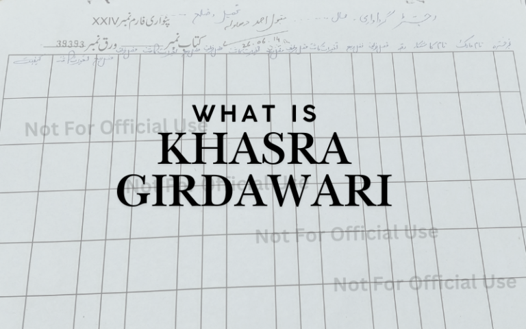 What-is-khasra-girdawari