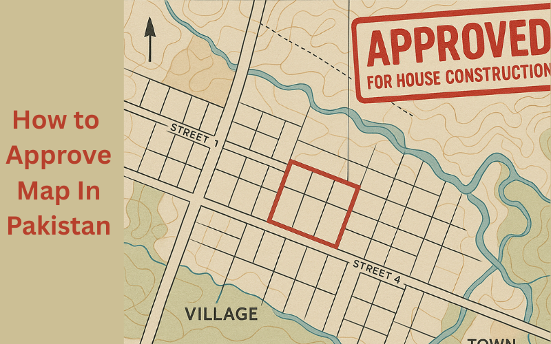 How to Get a Map Approved for House Construction in Pakistan