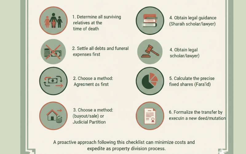 division of property among heirs