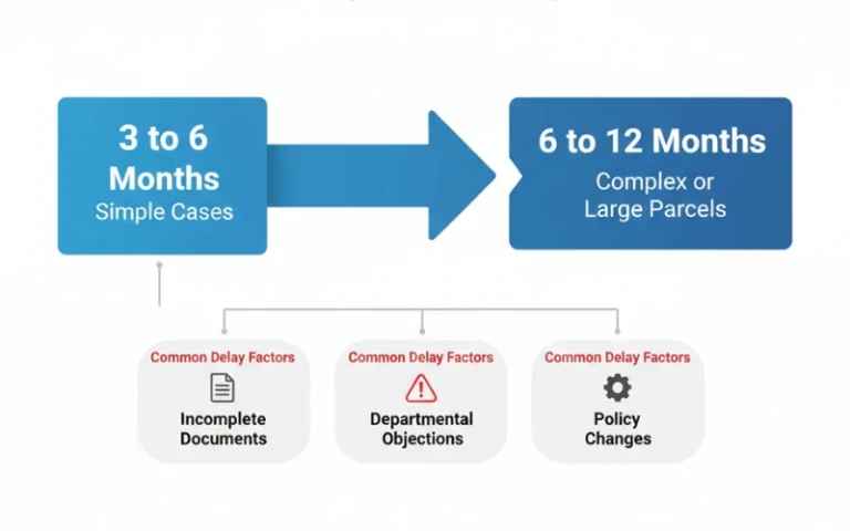 Time Required for Land Conversion Approval