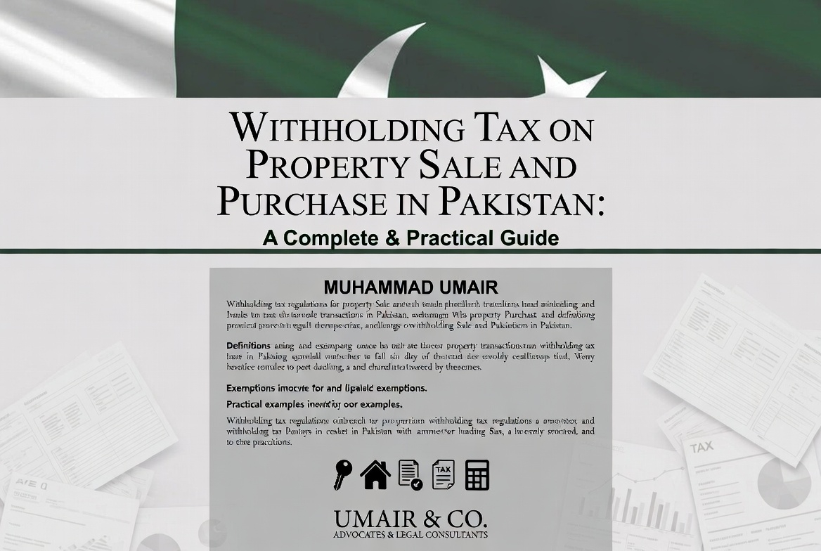 Infographic comparing property sale and purchase taxes for filers and non-filers in Pakistan.