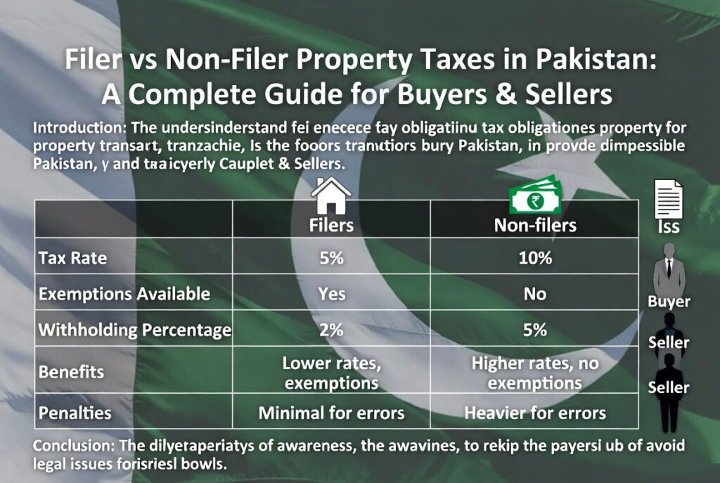 Filer vs Non-Filer Property Taxes in Pakistan