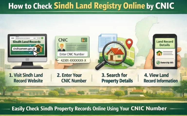 how-to-check-sindh-land-registry-online-by-cnic-in-pakistan-step-by-step-guide